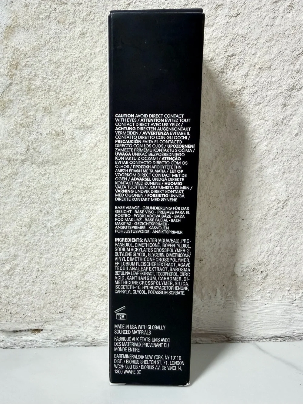 ⭐ BAREMINERALS PRIME TIME ORIGINAL PORE MINIMIZING PRIMER 1 OZ
